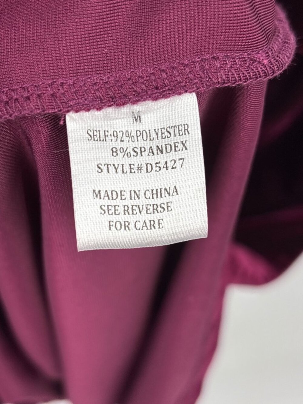 Bohme Velvet Tiered Maxi Dress V-Neck Flutter Sleeve Burgundy Medium - Picture 7 of 8